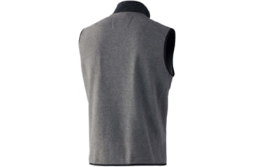 Image of HUK Performance Fishing Waypoint Fleece Vest - Men's, Large, Charcoal Heather, H1300077-027-L