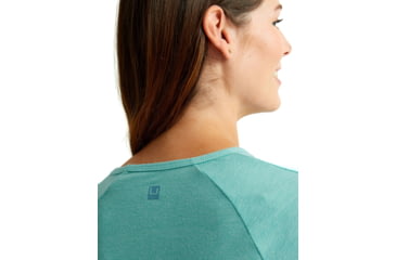Image of HUK Performance Fishing Waypoint Flow Crew Shirt - Womens, Marine Blue, XL, H6120127-372-XL