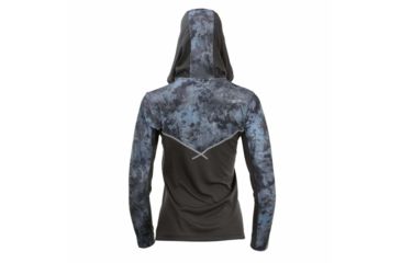 Image of HUK Performance Fishing W Camo Icon Hoodie, Pullover - Womens, Hydro Glacier, Medium, H6120013-098-M