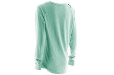 Image of HUK Performance Fishing Womens Relaxed Long Sleeve Shirt, Heather Julep, Extra Small H6100003-345-XS