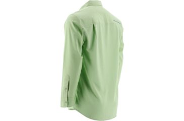 Image of HUK Phenom Long Sleeve Woven Shirt, Key Lime, XXXL H1500005KLMXXXL