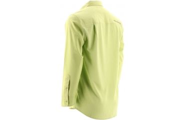 Image of HUK Phenom Long Sleeve Woven Shirt, Light Yellow, XXL H1500005LYWXXL
