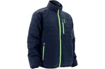 Image of HUK Puffer Jacket, Medium, Navy, Medium H4000011NVYM