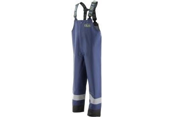 Image of HUK PVC Foul Weather Bib, Small, Navy H4000000NVYS