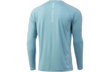 Image of HUK Performance Fishing Vented Pursuit L/S Shirt - Men's, Porcelain Blue, S, H1200396-481-S