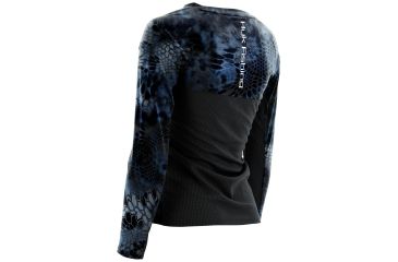 Image of HUK Womens Kryptek Long Sleeve Icon Shirt, Kryptek Neptune H1200075NEPXS
