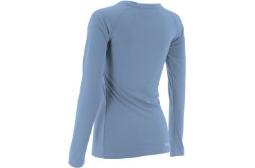 Image of HUK Womens LoPro Performance Long Sleeve, Carolina Blue H1200061CBLM
