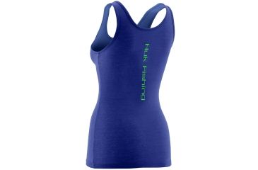 Image of HUK Womens Script Logo Tank, Royal Heather H1000084RYHXS