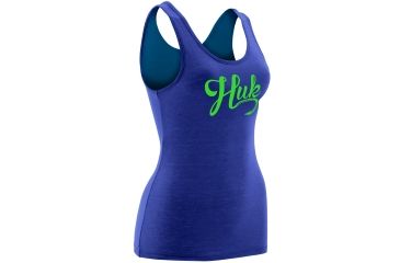 Image of HUK Womens Script Logo Tank, Royal Heather H1000084RYHXS