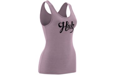 Image of HUK Womens Script Logo Tank, Spring Pink Heather H1000084SPHXS