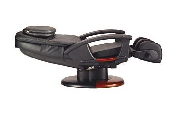 Image of Human Touch Massage Chair - Black Reclined
