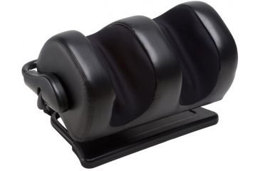 Image of Human Touch iJoy Ottoman 2.0 Foot Massager - Black upholstery