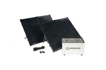 Image of Humless Go Plus Solar Kit, White/Black 2PANBUND1.3KWH