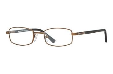 Image of HUMMER Eyegear HU Drivetrain SEHY DRIV00 Single Vision Prescription Eyewear - Brown SEHY DRIV004625 BN