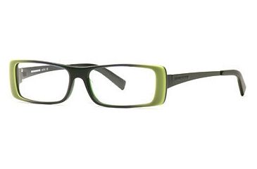 Image of HUMMER Eyegear HU H2010 SEHU 201000 Eyeglass Frames - Leaf SEHU 2010005545 GN