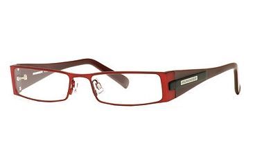 Image of HUMMER Eyegear HU H2026 SEHU 202600 Eyeglass Frames - Ruby SEHU 2026005437 RD