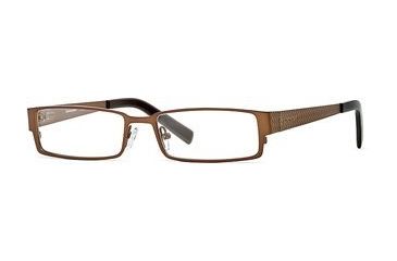 Image of HUMMER Eyegear HU H2082 SEHU 208200 Eyeglass Frames - Brown SEHU 2082005240 BN