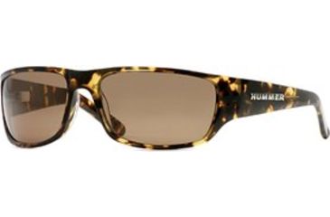 Image of HUMMER Eyegear HU H387 SEHU 038706 Sunglasses - Amber SEHU 0387066425 TO