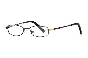 Image of HUMMER Eyegear HY Alternator SEHY ALTE00 Eyeglass Frames - Brown SEHY ALTE004235 BN