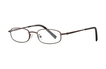 Image of HUMMER Eyegear HY Fuel Injection SEHY FUEL00 Eyeglass Frames - Brown SEHY FUEL004635 BN