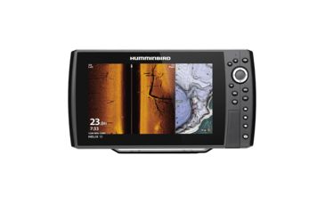 Image of Humminbird 10 CHIRP MEGA SI Fishfinder/GPS Combo G3N w/Transom Mount Transducer HELIX 73594