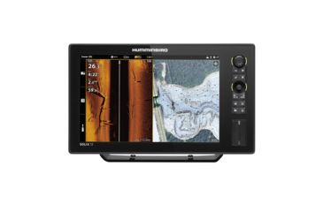 Image of Humminbird 12 CHIRP MEGA SI Fishfinder/GPS Combo G2 w/Transom Mount Transducer SOLIX 73628