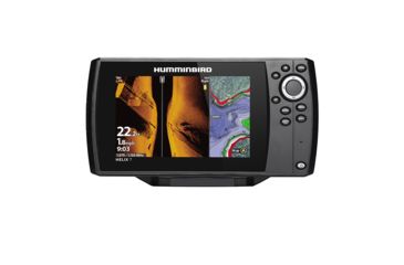 Image of Humminbird 7 CHIRP MEGA SI Fishfinder/GPS Combo G3 w/Transom Mount Transducer HELIX 73577