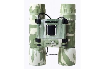 Image of Humvee 10x25 Compact Binocular, Digital Camo, Digital Camo HMV-B-10X25-DC