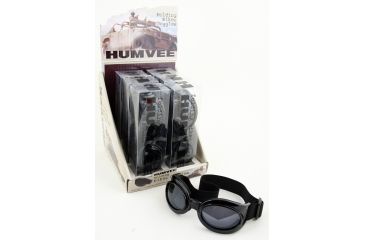 Image of Humvee Folding Biker Goggles Display - HMV-DB-GGL