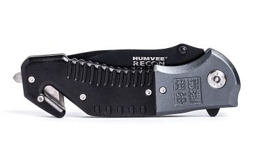 Image of Humvee Recon Serrated Blade with Rear Glass Breaker, Black and Grey HMV-KTR-08
