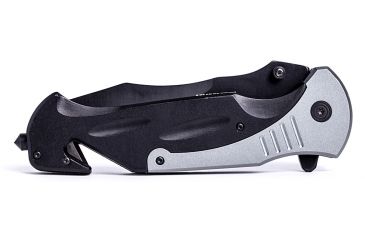 Image of Humvee Recon Serrated Blade with Rear Glass Breaker, Black and Grey HMV-KTR-12