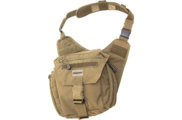Image of Humvee Shoulder Bag, Tan HMV-GB-10TAN