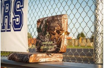 Image of Hunt Comfort Specialist Super Light GelCore Folding Seat, Realtree Extra Camo, 16x4x2.5in HCSC80G