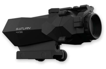 Image of Hunt World USA Saturn 4x32mm Tactical Rifle Scope, 32mm Tube, Prismatic, Black, NSN -, S4x32