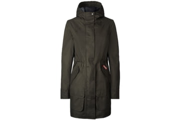 Image of Hunter Boots Original Cotton Hunting Coat - Women's-Dark Olive-Medium