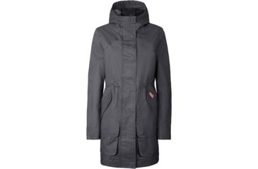 Image of Hunter Boots Original Cotton Hunting Coat - Women's-Dark Slate-X-Small