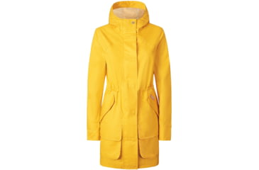Image of Hunter Boots Original Cotton Hunting Coat - Women's-Yellow-X-Small