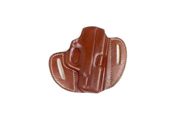Image of Hunter Company 2 Loop Pancake Leather Holster, Small/Medium Frame Firearms, Universal Fit, Chestnut Tan, Chestnut Tan, 3650