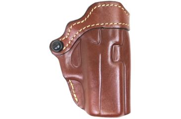Image of Hunter Company 470045 Pro-Hide Fits Glock 43 Leather Brown