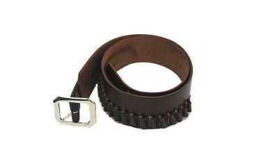 Image of Hunter Company Adjustable Cartridge Belt, Antique, .38 Caliber, Antique Brown, 34581-38