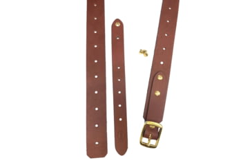 Image of Hunter Company Adjustable Cartridge Belt, Chestnut Tan Leather, 45 Caliber, 25 Capacity, 3458-45