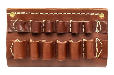Image of Hunter Company Cartridge Belt Slide, 6 Loop, .375 Caliber, Chestnut Tan, 0675, Chestnut Tan, 675