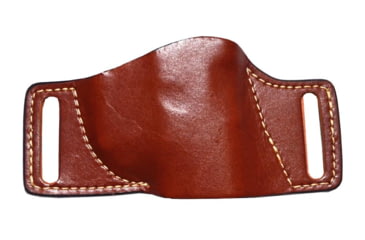Image of Hunter Company Leather Belt Slide Holster, Glock 17,19,21,29,30, Similar Size Semi Auto Frames, Chestnut Tan, Large, Chestnut Tan, 1505