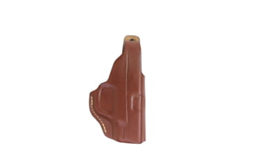 Image of Hunter Company Pro-Hide High Ride Holster w/Thumb Break, S&amp;W M&amp;P Shield, Right Hand, Chestnut Tan, Chestnut Tan, 5000-43