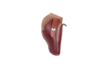 Image of Hunter Company Sure-Fit Leather Belt Holster for Large Frame Double Action Revolvers, Chestnut Tan, 2200-12L