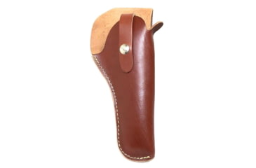 Image of Hunter Company Sure-Fit Leather Belt Holster for Single Action Revolvers, 3.5-4.625in Barrels, Left Hand, Chestnut Tan, 2200-8L, Chestnut Tan, 2200-8L