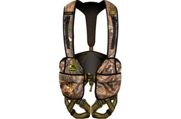 Image of Hunter Safety System Hybrid Harness w/Elimishield, Realtree Edge, Small/Medium, HYBRID-R-S/M