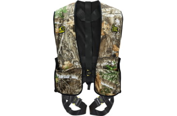 Image of Hunter Safety System Treestalker Harness w/Elimishield, Realtree Edge, Large/Extra Large, TREE-R-L/XL