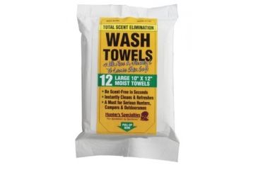 Image of Hunters Specialties 01197 Scent-A-Way Wash Towels
