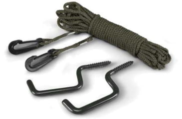 Image of Hunters Specialties Bow Holder w/Rope, 2pk, Black, HS-00796